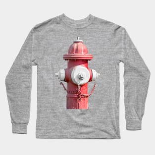 Faded Red and White Super Centurion Long Sleeve T-Shirt